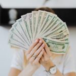 A professional accountant analyzing growth charts representing CPA salaries