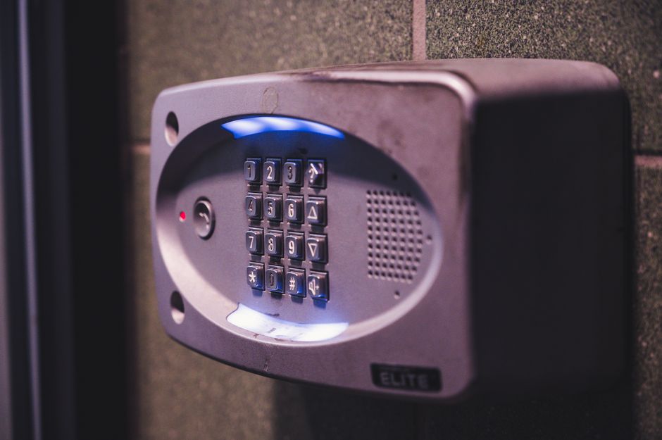 A digital security lock or password input screen representing a closing period lock.