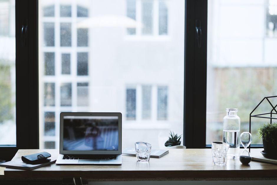 Laptop on a desk representing low-value leased assets