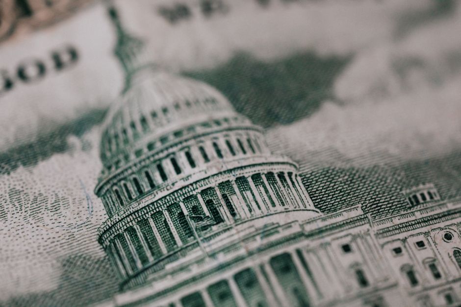 A financial building representing United States economic policy