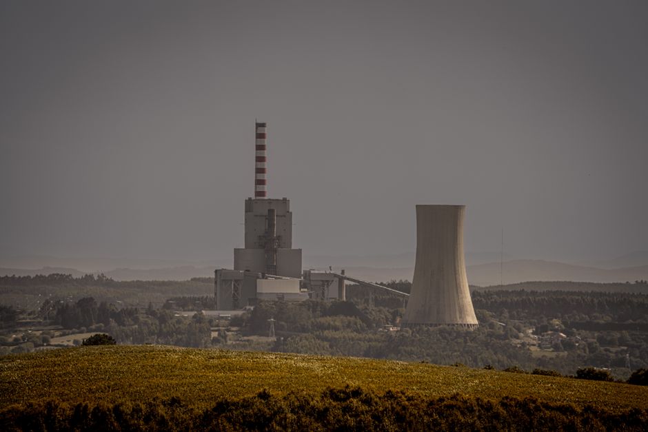 An industrial energy plant facility.
