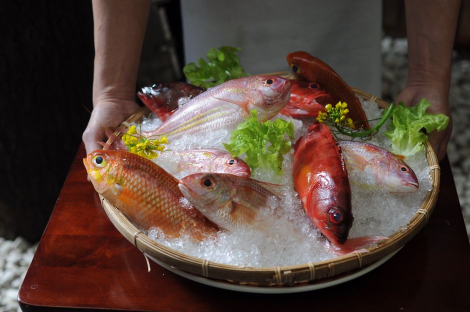 Premium ingredients and seafood representing inventory matching principles.