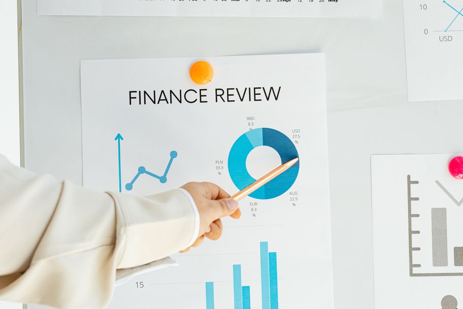Consulting business owner reviewing a monthly bookkeeping proposal