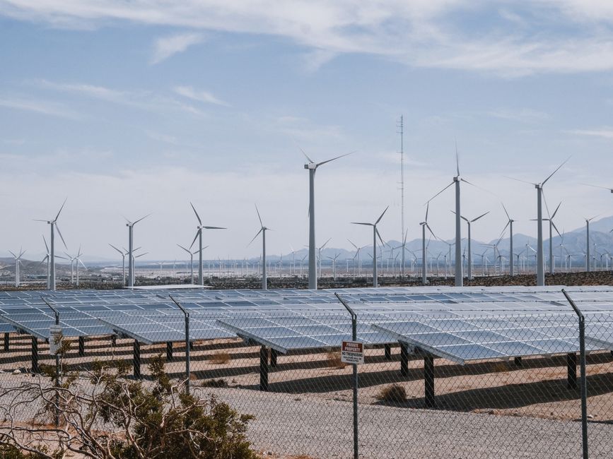 Clean renewable energy infrastructure generating Section 6418 transferable tax credits
